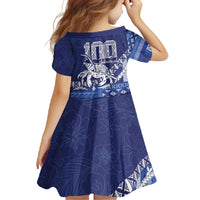 Queen Salote College 100th Anniversary Family Matching Long Sleeve Bodycon Dress and Hawaiian Shirt QSC Royal Girls - Polynesian Pride