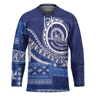 Queen Salote College 100th Anniversary Hockey Jersey QSC Royal Girls LT7 Unisex Royal Blue - Polynesian Pride