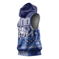 Queen Salote College 100th Anniversary Sleeveless Hoodie QSC Royal Girls - Polynesian Pride
