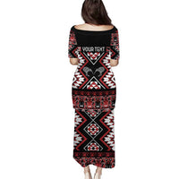 Personalised Taniko Motifs Aotearoa Puletasi Waitangi Kowhaiwhai Kiwi LT7 - Polynesian Pride