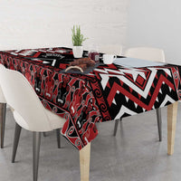 Personalised Taniko Motifs Aotearoa Tablecloth Waitangi Kowhaiwhai Kiwi LT7 - Polynesian Pride