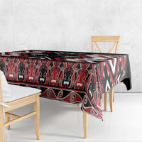 Personalised Taniko Motifs Aotearoa Tablecloth Waitangi Kowhaiwhai Kiwi LT7 - Polynesian Pride