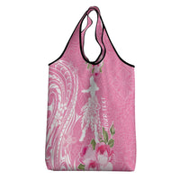 Personalised Hawaii Wahine Grocery Bag Women's Day Maui Lokelani Roses LT7 - Polynesian Pride