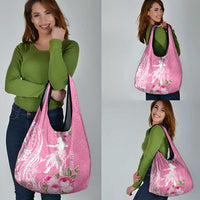 Personalised Hawaii Wahine Grocery Bag Women's Day Maui Lokelani Roses LT7 - Polynesian Pride