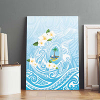 Guam Fishhook Mix Guasali Flowers Canvas Wall Art Dreaming Turquoise LT7 - Polynesian Pride