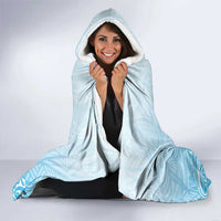 Guam Fishhook Mix Guasali Flowers Hooded Blanket Dreaming Turquoise LT7 - Polynesian Pride