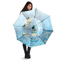 Guam Fishhook Mix Guasali Flowers Umbrella Dreaming Turquoise LT7 - Polynesian Pride