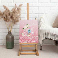 Guam Fishhook Mix Guasali Flowers Canvas Wall Art Dreaming Coral LT7 - Polynesian Pride