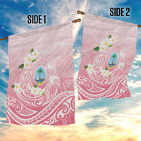 Guam Fishhook Mix Guasali Flowers Garden Flag Dreaming Coral LT7 - Polynesian Pride