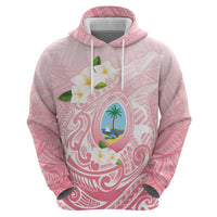 Guam Fishhook Mix Guasali Flowers Hoodie Dreaming Coral LT7 - Polynesian Pride
