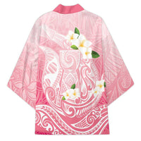 Guam Fishhook Mix Guasali Flowers Kimono Dreaming Coral LT7 - Polynesian Pride