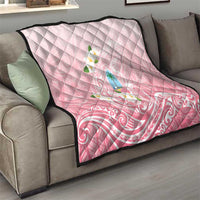 Guam Fishhook Mix Guasali Flowers Quilt Dreaming Coral LT7 - Polynesian Pride
