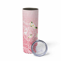 Guam Fishhook Mix Guasali Flowers Skinny Tumbler Dreaming Coral LT7 - Polynesian Pride