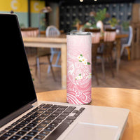 Guam Fishhook Mix Guasali Flowers Skinny Tumbler Dreaming Coral LT7 - Polynesian Pride