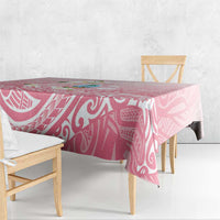 Guam Fishhook Mix Guasali Flowers Tablecloth Dreaming Coral LT7 - Polynesian Pride