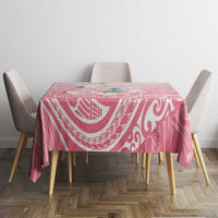 Guam Fishhook Mix Guasali Flowers Tablecloth Dreaming Coral LT7 - Polynesian Pride