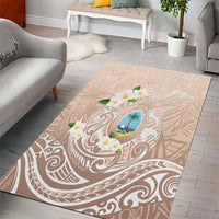 Guam Fishhook Mix Guasali Flowers Area Rug Dreaming Hazel LT7 - Polynesian Pride