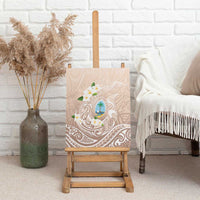 Guam Fishhook Mix Guasali Flowers Canvas Wall Art Dreaming Hazel LT7 - Polynesian Pride