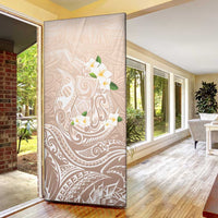 Guam Fishhook Mix Guasali Flowers Door Cover Dreaming Hazel LT7 - Polynesian Pride