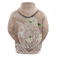 Guam Fishhook Mix Guasali Flowers Hoodie Dreaming Hazel LT7 - Polynesian Pride