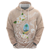 Guam Fishhook Mix Guasali Flowers Hoodie Dreaming Hazel LT7 - Polynesian Pride