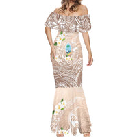 Guam Fishhook Mix Guasali Flowers Mermaid Dress Dreaming Hazel LT7 - Polynesian Pride