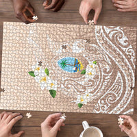 Guam Fishhook Mix Guasali Flowers Puzzle Dreaming Hazel LT7 - Polynesian Pride