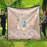 Guam Fishhook Mix Guasali Flowers Quilt Dreaming Hazel LT7 - Polynesian Pride