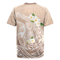 Guam Fishhook Mix Guasali Flowers Rugby Jersey Dreaming Hazel LT7 - Polynesian Pride