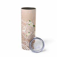 Guam Fishhook Mix Guasali Flowers Skinny Tumbler Dreaming Hazel LT7 - Polynesian Pride
