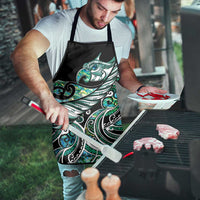 Maori Matariki - Manaia Apron Emerald Paua Shell LT7 - Polynesian Pride