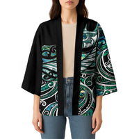 Maori Matariki - Manaia Kimono Emerald Paua Shell LT7 - Polynesian Pride