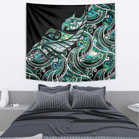 Maori Matariki - Manaia Tapestry Emerald Paua Shell LT7 - Polynesian Pride