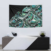 Maori Matariki - Manaia Tapestry Emerald Paua Shell LT7 - Polynesian Pride
