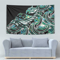 Maori Matariki - Manaia Tapestry Emerald Paua Shell LT7 - Polynesian Pride