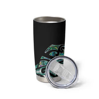 Maori Matariki - Manaia Tumbler Cup Emerald Paua Shell LT7 - Polynesian Pride