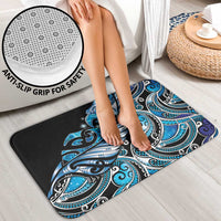 Maori Matariki - Manaia Bathroom Set Galaxy Blue Paua Shell LT7 - Polynesian Pride