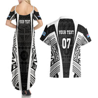 personalised-fiji-rugby-couples-matching-summer-maxi-dress-and-hawaiian-shirt-2023-world-cup-history-makers-black-ver