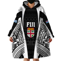 personalised-fiji-rugby-wearable-blanket-hoodie-2023-world-cup-history-makers-black-ver