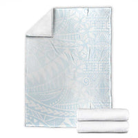 White Sunday Blanket Plumeria Tatau Mix Tapa LT7 - Polynesian Pride