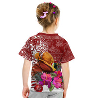 Papua New Guinea Christmas Kid T Shirt Bird-of-Paradise Special LT7 - Polynesian Pride