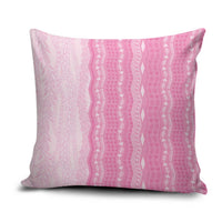 Vintage Pink Hawaiian Traditional Kapa Mix Flowers Lei Pillow Cover LT7 Pink - Polynesian Pride
