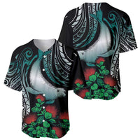 Aloha Hawaii Monk Seal Baseball Jersey Mix Ohia Lehua