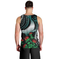 Aloha Hawaii Monk Seal Men Tank Top Mix Ohia Lehua LT7 - Polynesian Pride