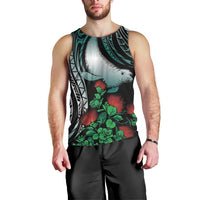 Aloha Hawaii Monk Seal Men Tank Top Mix Ohia Lehua LT7 - Polynesian Pride
