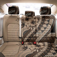 Bula Fiji Back Car Seat Cover Mocha Brown Kaivity Masi Tapa