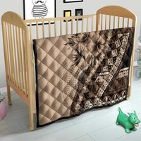 Bula Fiji Quilt Mocha Brown Kaivity Masi Tapa