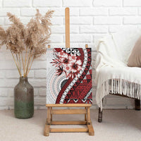 Bula Fiji Canvas Wall Art White Kaivity Masi Tapa