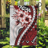 Bula Fiji Garden Flag White Kaivity Masi Tapa