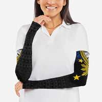 Philippines Heritage Baybayin Mix Polynesian Arm Sleeves LT7 - Polynesian Pride